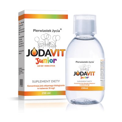 Jodavit Junior – jod dla dzieci w płynie 250 ml