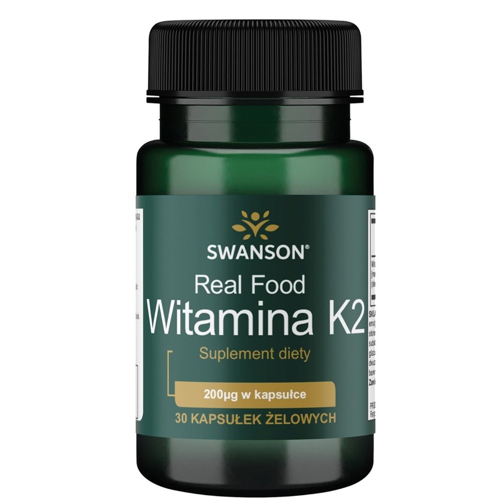 Swanson Witamina K2 MK-7 200 mcg 30 kapsułek