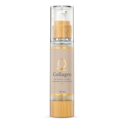 Kolagen naturalny czarny z kwasem hialuronowym