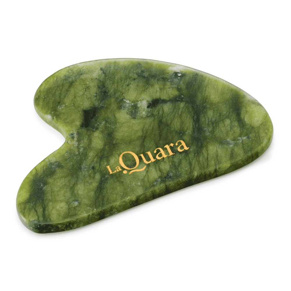 Kamień gua sha do masażu | zielony jadeit