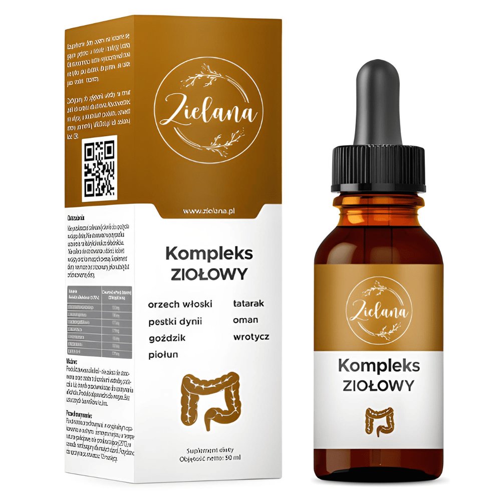 Kompleks Ziołowy ZIELANA 50 ml + E-Book "Odrobaczanie"
